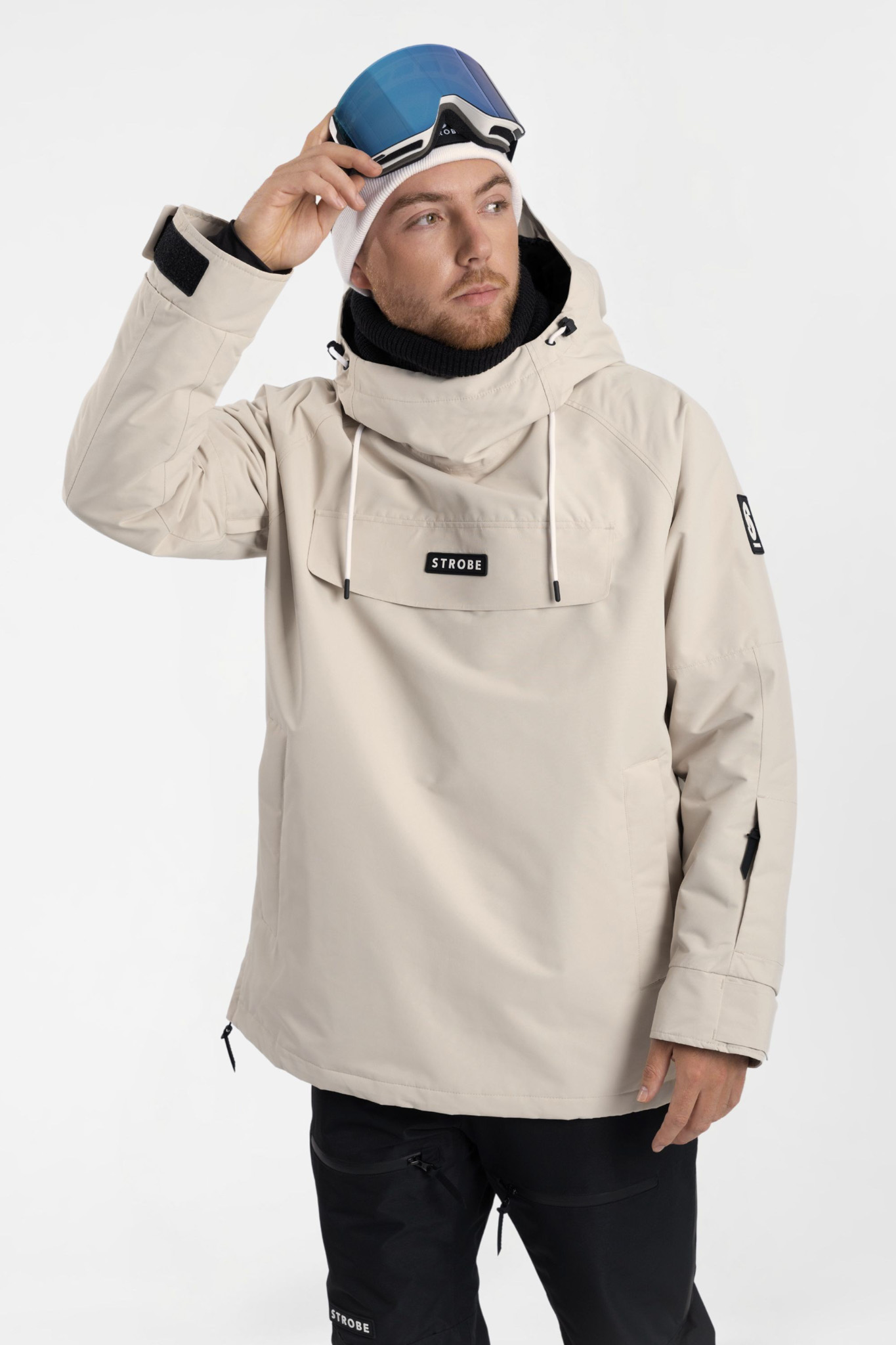 Hypot Skijacke Lt Beige - Herren - Strobe